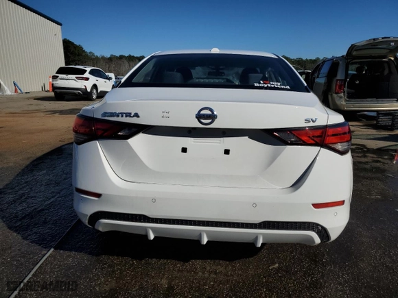 2021 Nissan Sentra SV with VIN 3N1AB8CV3MY245894, listed as a Copart auction lot 47004135 with 71,403 mi miles and Salvage Title. Bid and sale history available at carsss.com. Image 6.