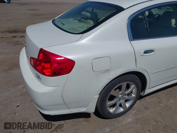 2006 Infiniti G35 with VIN JNKCV51F96M610106, listed as a IAAI auction lot 42217657 with 170,801 mi miles and . Bid and sale history available at DreamBid. Image 6.