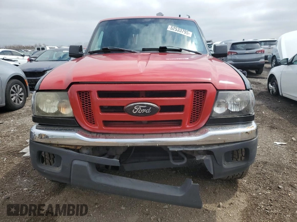 2002 Ford Ranger XL Fleet with VIN 1FTZR45E12TA71296, listed as a Copart auction lot 52533795 with 166,708 mi miles and Salvage Title. Bid and sale history available at DreamBid. Image 5.