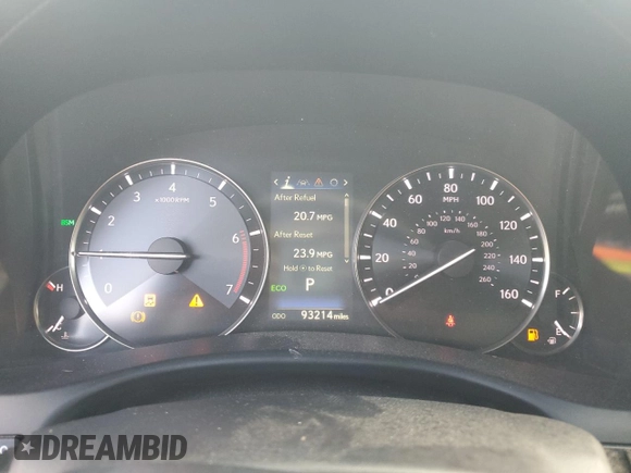 2016 Lexus GS 200t with VIN JTHBA1BL0GA001316, listed as a Copart auction lot 78276784 with 93,214 mi miles and Non repairable. Bid and sale history available at DreamBid. Image 9.