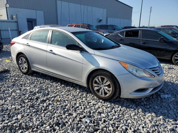 2012 Hyundai Sonata GLS PZEV with VIN 5NPEB4AC0CH333838, listed as a Copart auction lot 51878495 with 192,958 mi miles and Non Repairable. Bid and sale history available at carsss.com. Image 4.