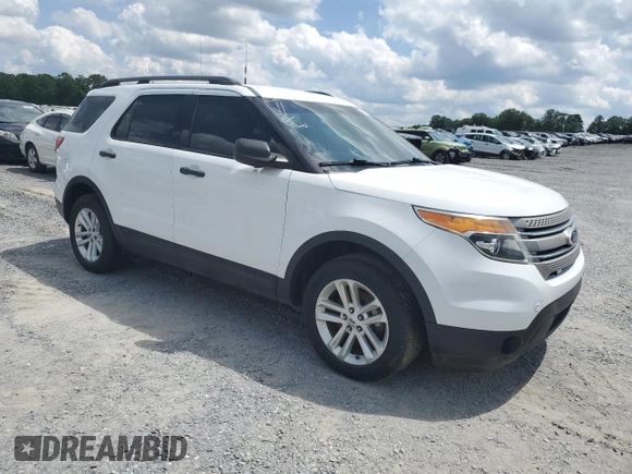 2015 Ford Explorer with VIN 1FM5K8B83FGC57490, listed as a Copart auction lot 84092624 with Not provided miles and Salvage title. Bid and sale history available at DreamBid. Image 4.
