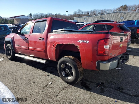 2011 Chevrolet Silverado 1500 LT with VIN 3GCPKSEAXBG156874, listed as a Copart auction lot 86544014 with 0 mi miles and Salvage Title. Bid and sale history available at carsss.com. Image 2.