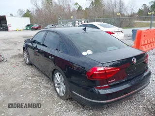 2019 Volkswagen Passat 2.0T Wolfsburg Edition with VIN 1VWLA7A33KC003355, listed as a IAAI auction lot 41545733 with 95,801 mi miles. Bid and sale history available at carsss.com. Image 3.