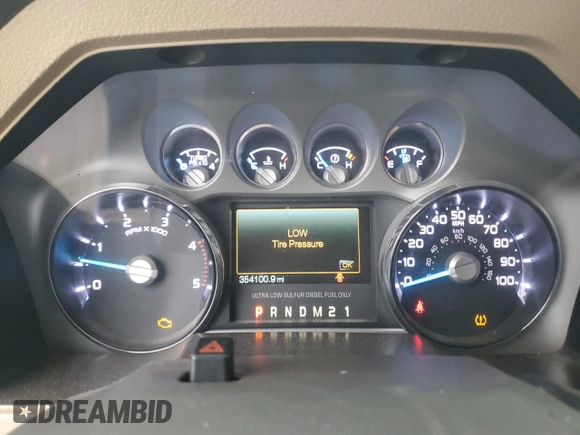2011 Ford F-350 XL with VIN 1FT8W3BT6BEA41216, listed as a Copart auction lot 42760405 with 354,100 mi miles and Salvage Title. Bid and sale history available at DreamBid. Image 9.