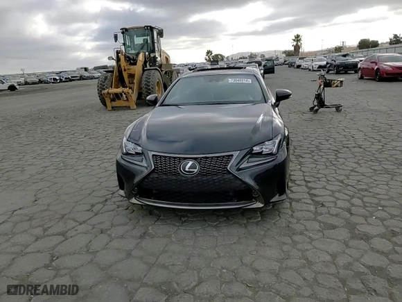 2018 Lexus RC with VIN JTHHZ5BC3J5018539, listed as a Copart auction lot 73040014 with 56,680 mi miles and Salvage Title. Bid and sale history available at carsss.com. Image 10.