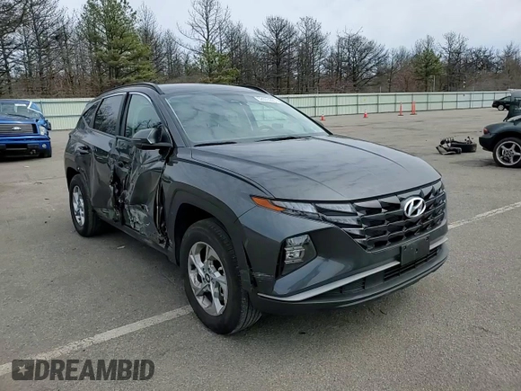 2023 Hyundai Tucson SEL with VIN 5NMJBCAE3PH261921, listed as a Copart auction lot 52076995 with 19,558 mi miles and Salvage Title. Bid and sale history available at DreamBid. Image 12.
