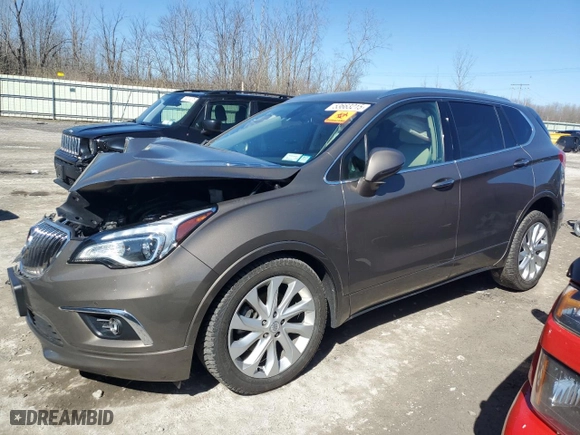 2018 Buick Envision Premium with VIN LRBFX3SX0JD029427, listed as a Copart auction lot 53663215 with 109,895 mi miles and Salvage Title. Bid and sale history available at carsss.com. Image 1.