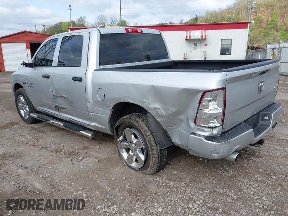 2017 Ram 1500 Express with VIN 1C6RR7KTXHS726128, listed as a IAAI auction lot 42077301 with 92,565 mi miles and . Bid and sale history available at DreamBid. Image 3.