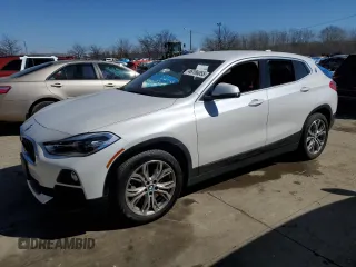 2018 BMW X2 xDrive28i with VIN WBXYJ5C32JEF78520, listed as a Copart auction lot 46156055 with 61,433 mi miles and Salvage Title. Bid and sale history available at carsss.com. Image 1.