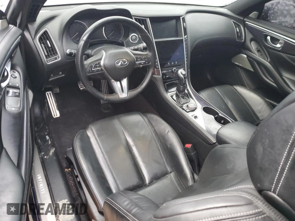 2017 Infiniti Q60 Red Sport 400 с VIN JN1FV7EK4HM611381, выставлен на аукционе Copart как лот 84266544 с пробегом 97 162 миль миль и Списание • Salvage title. История ставок и продаж доступна на DreamBid. Изображение 8.