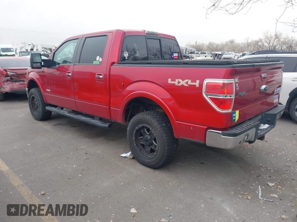 2011 Ford F-150 XLT with VIN 1FTFW1ETXBKD94230, listed as a IAAI auction lot 41566841 with 207,715 mi miles. Bid and sale history available at carsss.com. Image 3.