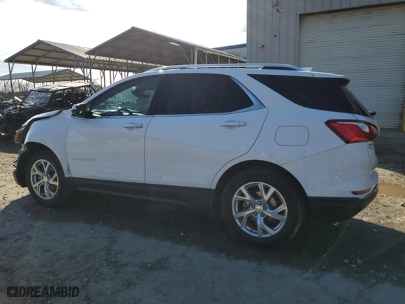 2020 Chevrolet Equinox Premier with VIN 3GNAXNEV5LS627198, listed as a Copart auction lot 42784965 with 33,879 mi miles and Salvage Title. Bid and sale history available at carsss.com. Image 2.