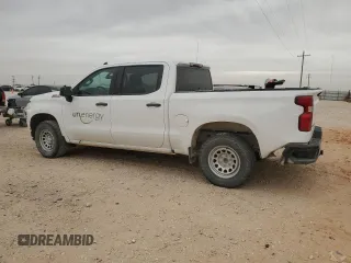 2020 Chevrolet Silverado 1500 Work Truck with VIN 3GCUYAEFXLG114195, listed as a Copart auction lot 46039775 with Not Provided miles and Salvage Title. Bid and sale history available at DreamBid. Image 2.