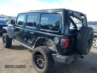 2021 Jeep Wrangler Unlimited Sport S with VIN 1C4HJXDN3MW681403, listed as a IAAI auction lot 41616298 with 40,526 mi miles and . Bid and sale history available at DreamBid. Image 3.