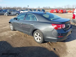 2015 Chevrolet Malibu LS with VIN 1G11A5SL1FF268821, listed as a IAAI auction lot 41758843 with 130,254 mi miles. Bid and sale history available at carsss.com. Image 2.