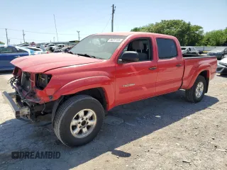 2008 Toyota Tacoma PreRunner with VIN 3TMKU72NX8M015810, listed as a Copart auction lot 56237155 with 165,871 mi miles and Salvage title. Bid and sale history available at DreamBid. Image 1.