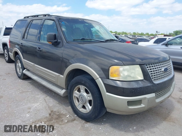 2006 Ford Expedition Eddie Bauer with VIN 1FMPU17556LA04414, listed as a IAAI auction lot 41996249 with 256,591 mi miles. Bid and sale history available at carsss.com. Image 1.