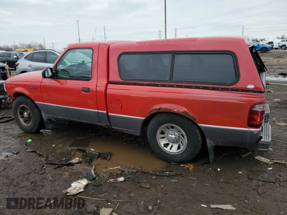 2002 Ford Ranger XL z VIN 1FTYR10U52TA37435, wystawiony jako Copart lot #50508925 z przebiegiem 128 208 mil mil oraz Czysty tytuł • Clean title. Historia ofert i sprzedaży dostępna na DreamBid. Obrazek 2.