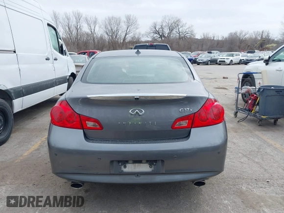 2011 Infiniti G37 x with VIN JN1CV6AR1BM407001, listed as a IAAI auction lot 41823961 with 106,664 mi miles. Bid and sale history available at carsss.com. Image 16.