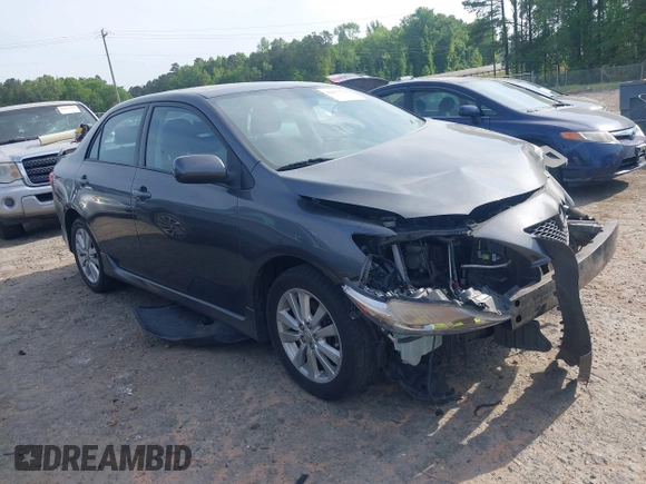 2010 Toyota Corolla with VIN 2T1BU4EE7AC447067, listed as a IAAI auction lot 42077793 with 158,093 mi miles. Bid and sale history available at carsss.com. Image 1.