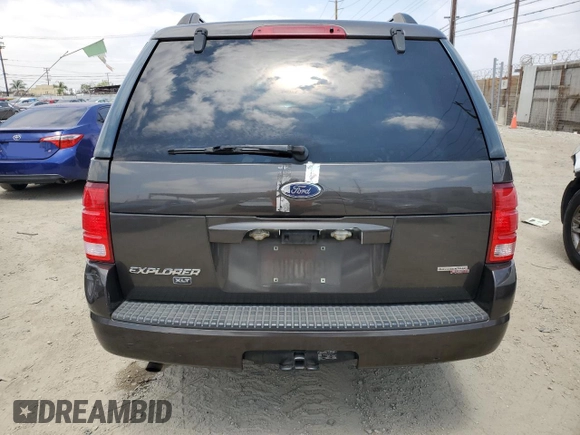 2005 Ford Explorer XLT with VIN 1FMZU63E45ZA78110, listed as a Copart auction lot 55365765 with 167,819 mi miles and Salvage title. Bid and sale history available at DreamBid. Image 6.