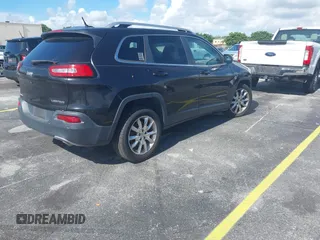 2014 Jeep Cherokee Limited with VIN 1C4PJLDS9EW217074, listed as a IAAI auction lot 42705468 with 144,007 mi miles and . Bid and sale history available at DreamBid. Image 4.