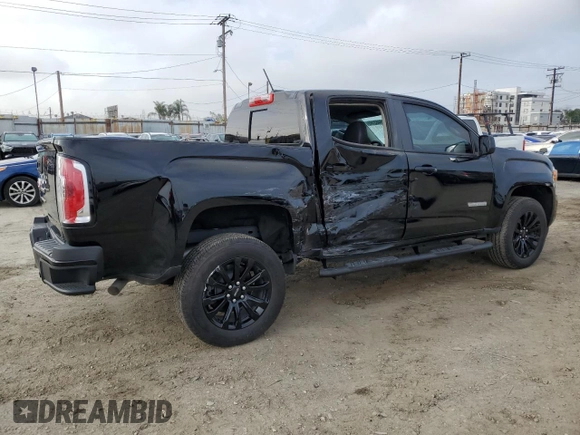 2022 GMC Canyon 2WD Elevation with VIN 1GTG5CEN0N1258686, listed as a Copart auction lot 49483185 with 32,939 mi miles and Salvage Title. Bid and sale history available at carsss.com. Image 3.