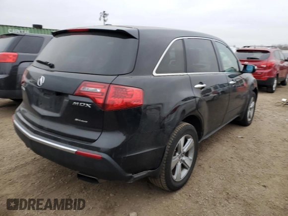 2010 Acura MDX with VIN 2HNYD2H21AH525374, listed as a Copart auction lot 84120164 with 196,989 mi miles and Clean Title. Bid and sale history available at carsss.com. Image 3.
