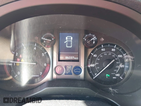 2013 Lexus GX 460 with VIN JTJBM7FXXD5050369, listed as a IAAI auction lot 41837380 with 86,037 mi miles and . Bid and sale history available at DreamBid. Image 7.