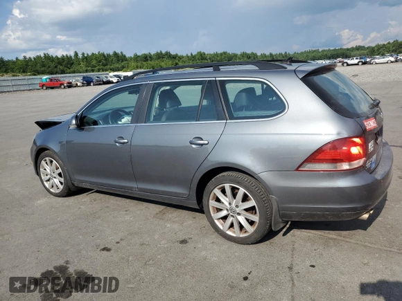 2014 Volkswagen Jetta SportWagen TDI w/Sunroof & Nav with VIN 3VWPL7AJ2EM624468, listed as a Copart auction lot 64818484 with 120,346 mi miles and Salvage Title. Bid and sale history available at carsss.com. Image 2.