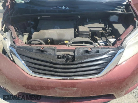 2014 Toyota Sienna LE AAS with VIN 5TDKK3DC9ES480133, listed as a Copart auction lot 60547605 with Not provided miles and Salvage title. Bid and sale history available at DreamBid. Image 12.