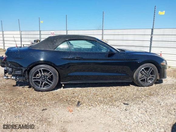 2023 Ford Mustang EcoBoost with VIN 1FATP8UH1P5105379, listed as a IAAI auction lot 41655830 with NaN miles. Bid and sale history available at carsss.com. Image 14.