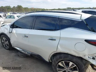 2021 Nissan Murano SV with VIN 5N1AZ2BJ5MC141593, listed as a IAAI auction lot 41055016 with 67,559 mi miles. Bid and sale history available at carsss.com. Image 14.