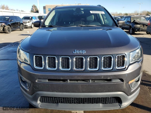 2018 Jeep Compass Latitude with VIN 3C4NJDBB6JT423890, listed as a Copart auction lot 86093334 with NaN miles and Clean Title. Bid and sale history available at carsss.com. Image 5.