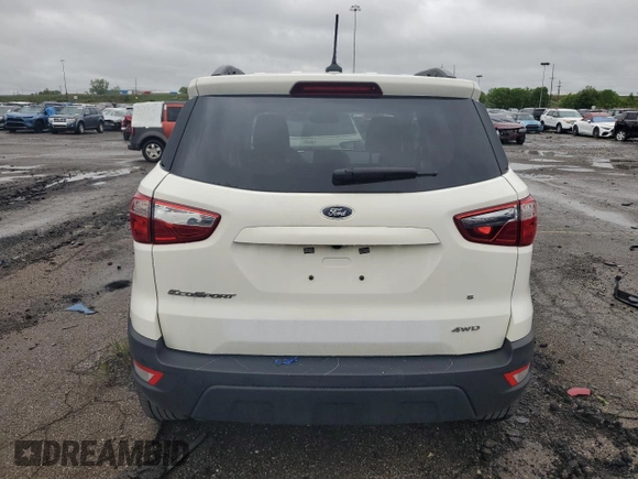 2022 Ford EcoSport SE z VIN MAJ6S3GL4NC464605, wystawiony jako Copart lot #52424525 z przebiegiem 98 742 mil mil oraz Czysty tytuł • Clean title. Historia ofert i sprzedaży dostępna na DreamBid. Obrazek 6.