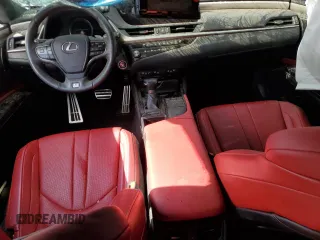 2021 Lexus ES 350 F Sport with VIN 58AGZ1B18MU092235, listed as a Copart auction lot 57980725 with 52,084 mi miles and Non repairable. Bid and sale history available at DreamBid. Image 8.