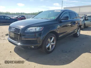 2014 Audi Q7 S line Prestige с VIN WA1DGAFE3ED010926, выставлен на аукционе Copart как лот 61005775 с пробегом 98 623 миль миль и Чистый • Clean title. История ставок и продаж доступна на DreamBid. Изображение 1.