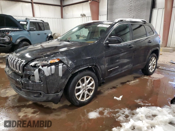 2014 Jeep Cherokee Latitude with VIN 1C4PJLCB6EW275094, listed as a Copart auction lot 45627785 with 169,391 mi miles and Salvage Title. Bid and sale history available at carsss.com. Image 1.