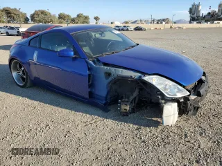 2007 Nissan 350Z with VIN JN1BZ34D07M504633, listed as a Copart auction lot 79049024 with 135,364 mi miles and Salvage Title. Bid and sale history available at DreamBid. Image 4.