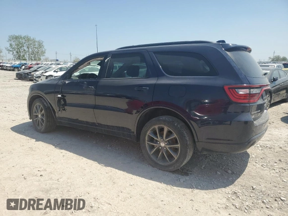 2018 Dodge Durango GT z VIN 1C4RDJDG2JC330537, wystawiony jako Copart lot #48174375 z przebiegiem 46 456 mil mil oraz Szkoda całkowita • Salvage title. Historia ofert i sprzedaży dostępna na DreamBid. Obrazek 2.