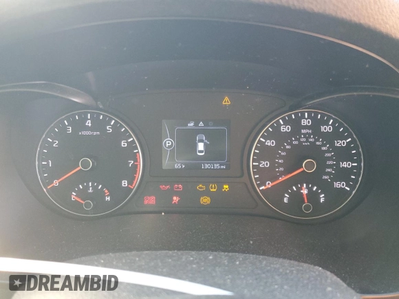 2017 Kia Optima LX z VIN 5XXGT4L35HG165653, wystawiony jako Copart lot #85765954 z przebiegiem 130 135 mil mil oraz Szkoda całkowita • Salvage title. Historia ofert i sprzedaży dostępna na DreamBid. Obrazek 9.