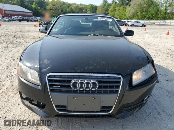 2012 Audi A5 Premium z VIN WAUCFAFH0CN006741, wystawiony jako Copart lot #56845035 z przebiegiem 57 571 mil mil oraz Czysty tytuł • Clean title. Historia ofert i sprzedaży dostępna na DreamBid. Obrazek 5.