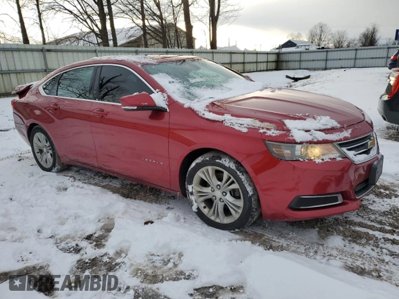 2014 Chevrolet Impala LT with VIN 1G1115SL1EU151802, listed as a Copart auction lot 87040004 with Not Provided miles and Non Repairable. Bid and sale history available at DreamBid. Image 4.