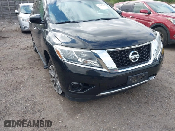 2013 Nissan Pathfinder SV z VIN 5N1AR2MM6DC681607, wystawiony jako IAAI lot #42490708 z przebiegiem 103 460 mil mil oraz . Historia ofert i sprzedaży dostępna na DreamBid. Obrazek 6.
