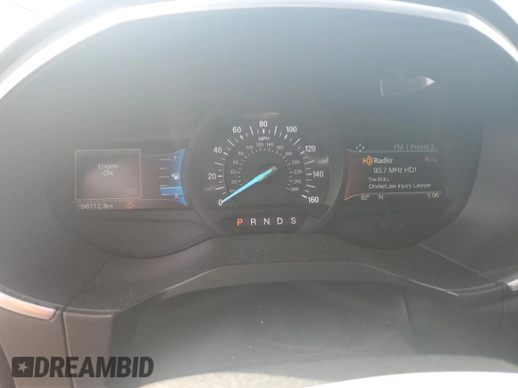 2017 Ford Edge Titanium with VIN 2FMPK4K86HBC18128, listed as a Copart auction lot 59304254 with 96,112 mi miles and Salvage Title. Bid and sale history available at carsss.com. Image 9.