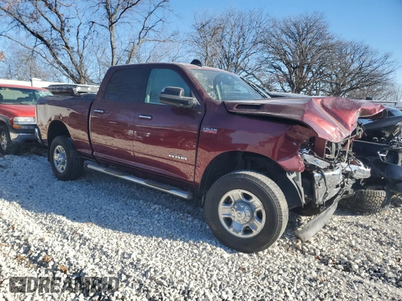 2019 Ram 2500 Big Horn with VIN 3C6UR5DJ6KG605962, listed as a Copart auction lot 88079535 with 49,506 mi miles and Non Repairable. Bid and sale history available at carsss.com. Image 4.