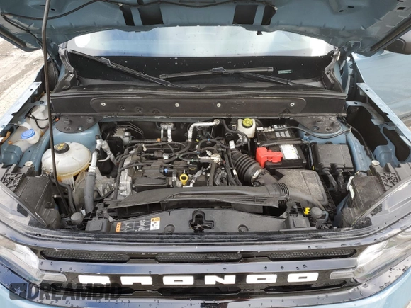 2021 Ford Bronco Sport Outer Banks with VIN 3FMCR9C61MRB08300, listed as a Copart auction lot 55614415 with 54,230 mi miles and Salvage title. Bid and sale history available at DreamBid. Image 12.