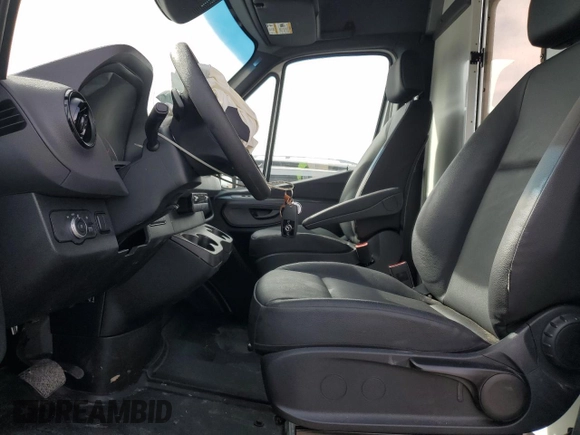 2024 Mercedes-Benz Sprinter Cargo with VIN W1W4NBHY3RT163993, listed as a Copart auction lot 45495854 with Not Provided miles and Salvage Title. Bid and sale history available at carsss.com. Image 7.