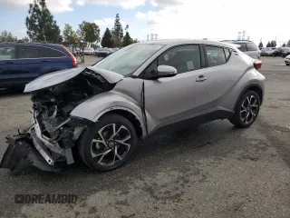 2019 Toyota C-HR XLE with VIN JTNKHMBX7K1045108, listed as a Copart auction lot 44070005 with 60,480 mi miles and Salvage Title. Bid and sale history available at carsss.com. Image 1.
